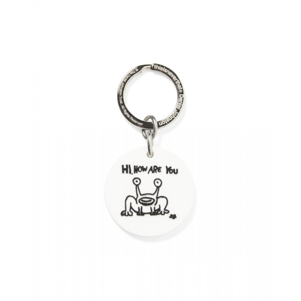 Thisisneverthat Frog Keychain White Daniel Johnston F