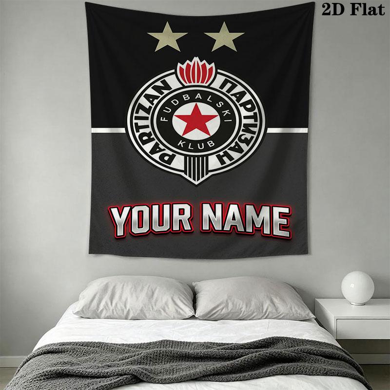Fk Partizan Wall Hanging Printed Fabric Blanket Decorative Tapestries for Bedroom Living Room Home Decor