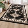 Western Aztec Rug Area Rug for Living Room Southwestern Farmhouse Machine Washable Low Pile Soft Large Carpet for Dining Room