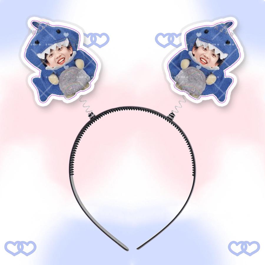 Zhang Hanrui 3D Headband Hair Clip with Picture - Concert Merchandise Support
