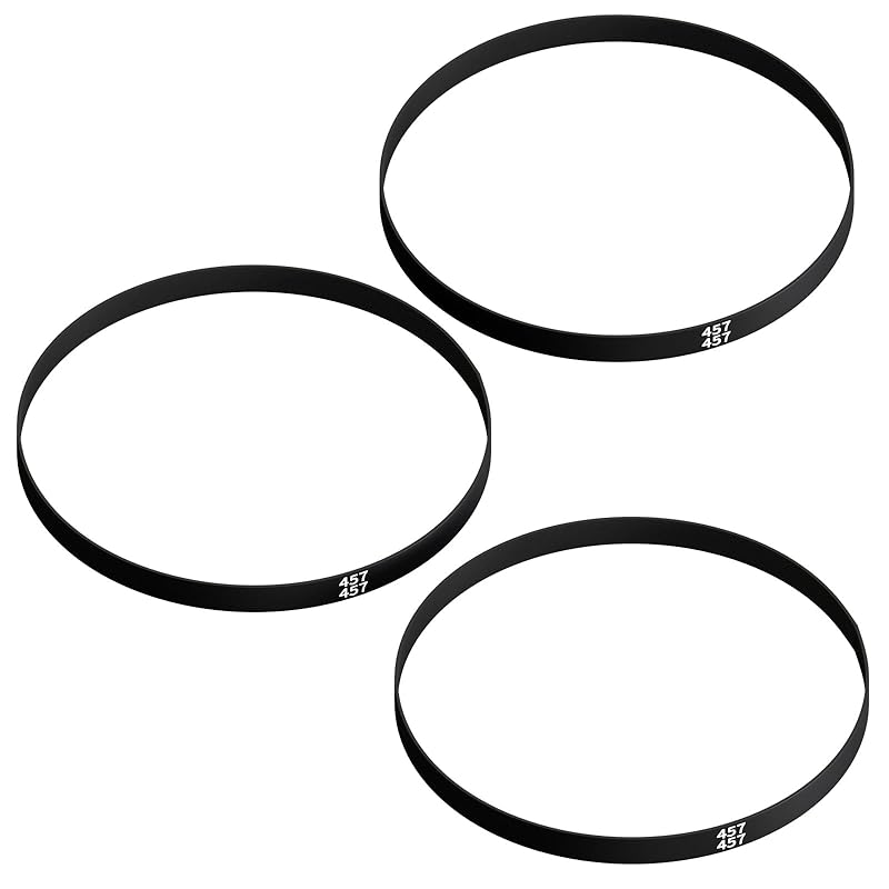 562289001 Vacuum Belt MS 12.8X457 Belt for Hoover Vacuum Belt Replacement (2 Pcs) - Fits Hoover Windtunnel T Series Vacuum Cleaner Models UH30310