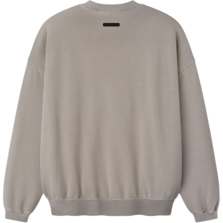 Fear of God Essentials 90s Crewneck Sweatshirt Faded Seal Men Tops Grey 192SP264453F