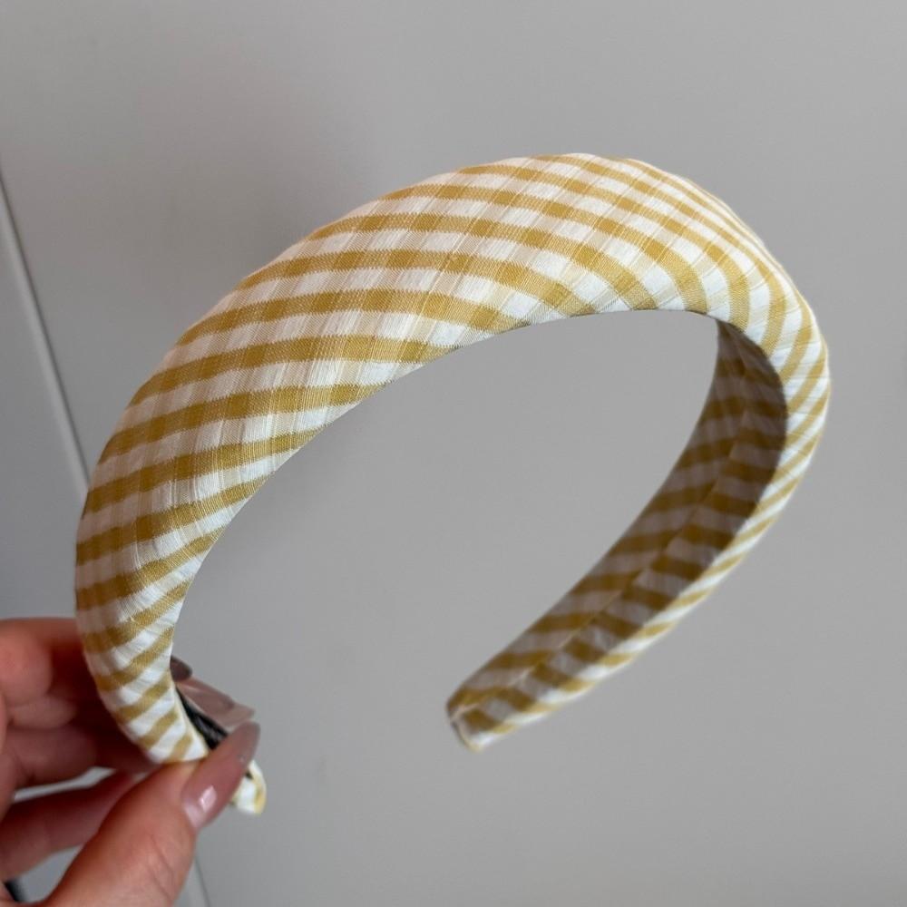 Light Yellow Elastic Hair Ties Minimalist Pattern Hair Rope Sweet Ponytail Hair Scrunchies  Women
