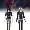 League Of Arcane Legends Caitlyn Vi Cosplay Decoration Costume Performance Set