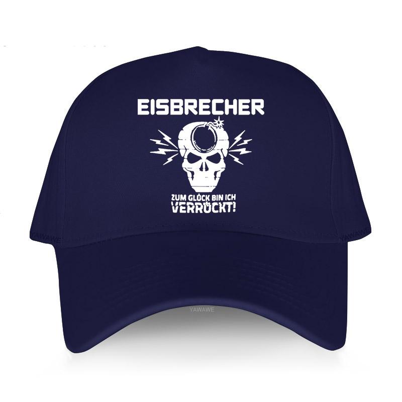 

Baseball Cap Snapback Hip Hop Spring Summer Solid Sunhat EISBRECHR VERRUCKT Unisex Teens Cotton Caps Outdoor casual men s hat