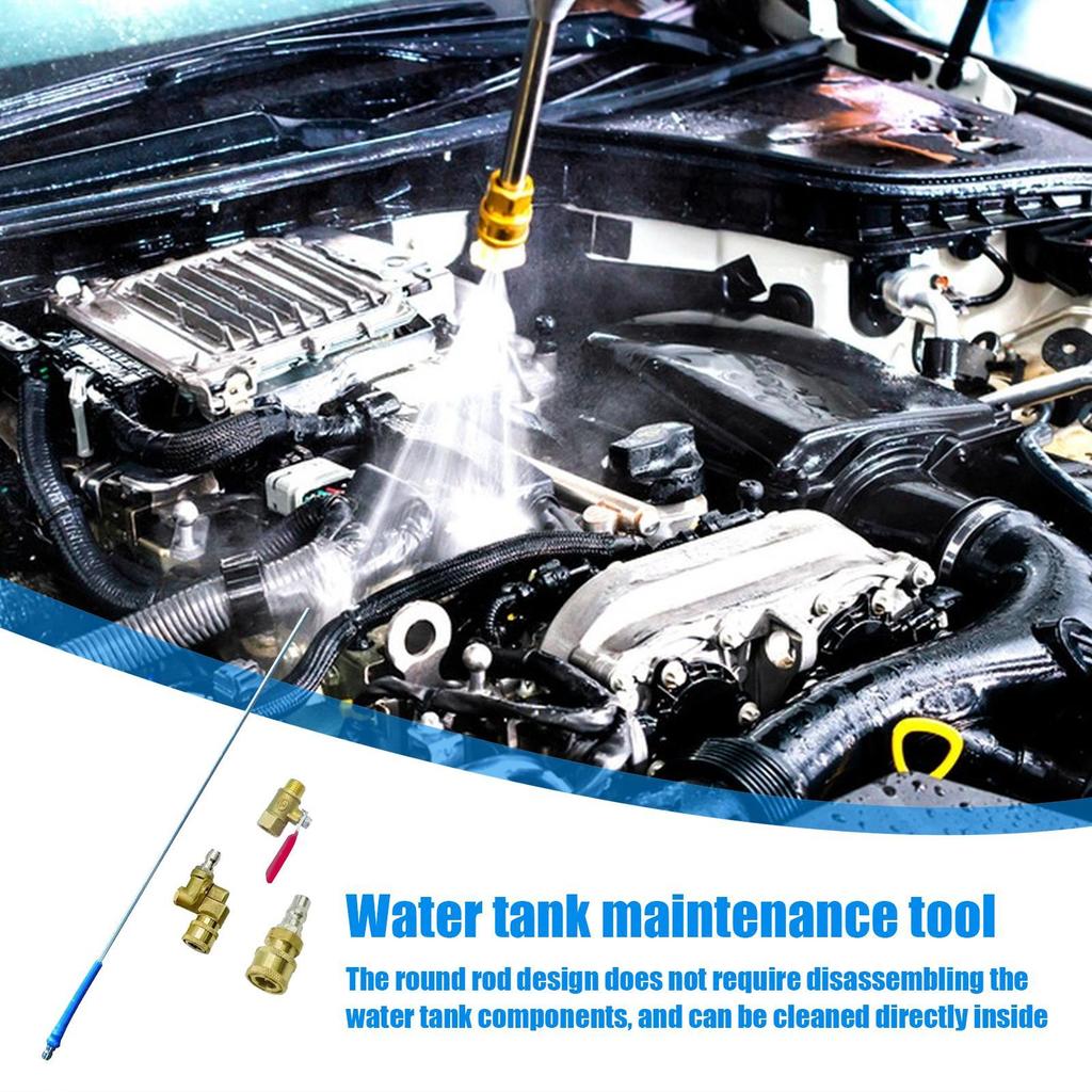 Kühlerspülstab Auto Wassertank Reiniger Werkzeug Tragbares Wassertank Wartungszubehör Für Auto LKW Auto Wohnmobil
