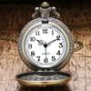 Pendant Animal Zodiac Pocket Watch Vintage Charm Unisex Fashion Quartz Pocket Watch Necklace