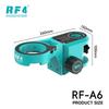 RF4 RF-A6 2in1 Microscope Stand LED Circular Lamp Triangle Anti-shake Stabilization Bracket for Phone Maintenance Repair Tool