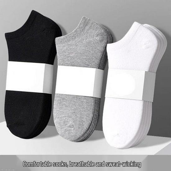 Men's Low-Cut Spring/Summer Breathable Anti-Odor Socks