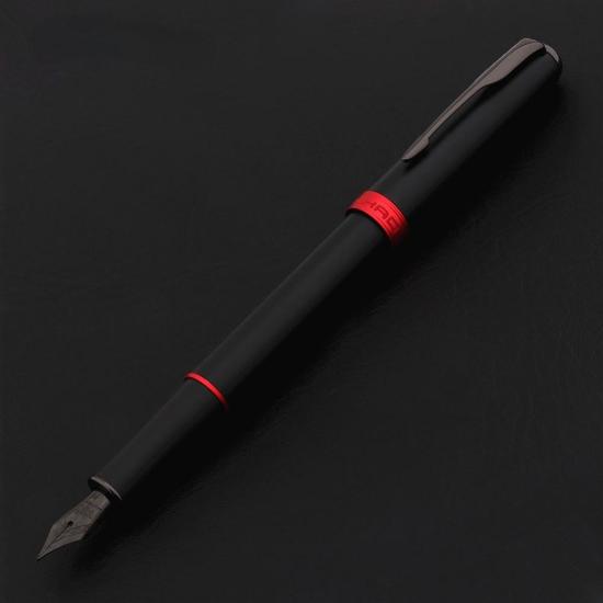 2023 Luxury Fountain Pen Quality Jinhao 75 Metal Black Red Fountain Pen Financial Office Student School Stationery Ink Pen