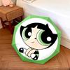 1PC The Powerpuff Girls Umbrella Portable Folding Umbrella Iron Frame Hole Bone Structure Outdoor Home Umbrella A1