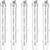 5pcs R7s 118mm 400w Halogen Lamp Pencil Bulb Dimmable Ac 220-240v 7500lm J118 Linear Halogen Spotlight