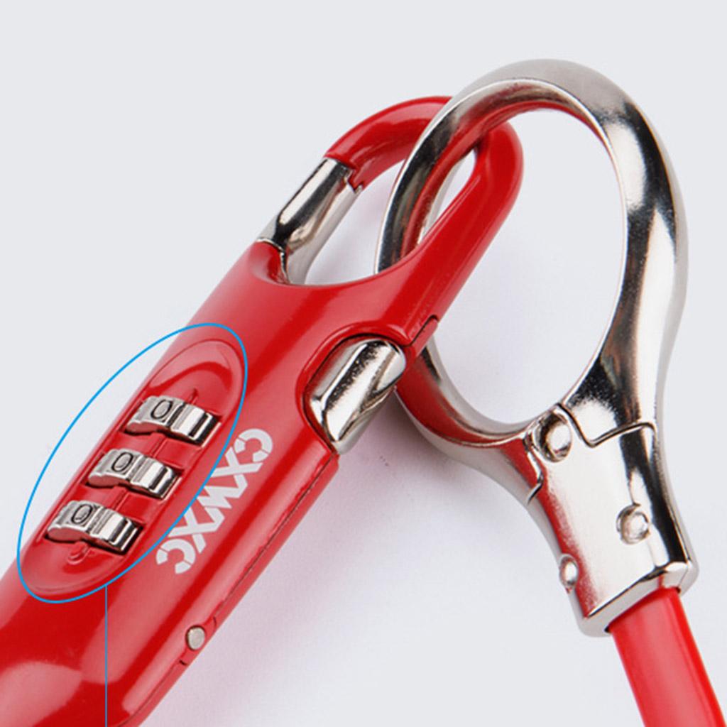 Buy Professional Motorcycle Helmet Lock Safety Password Locks for