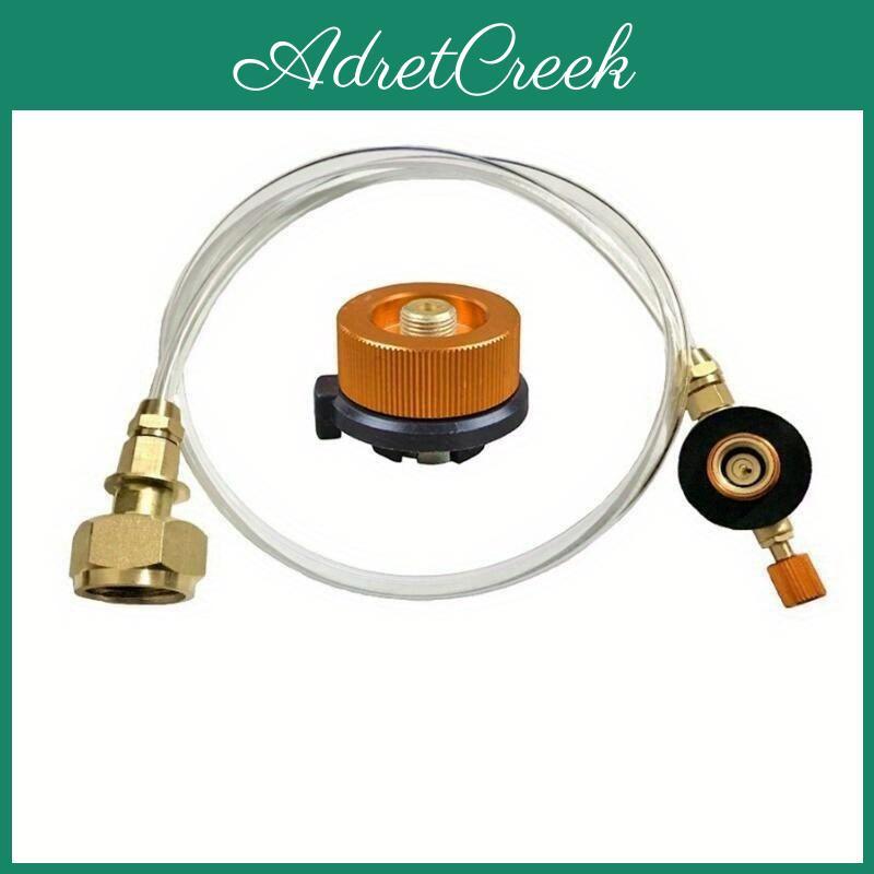 Camping Gas Outdoor Stove Propane Refill Adapter Tank Adaptor Gas Cylinder Filling Charging Gasoline Canister Burner Accessories