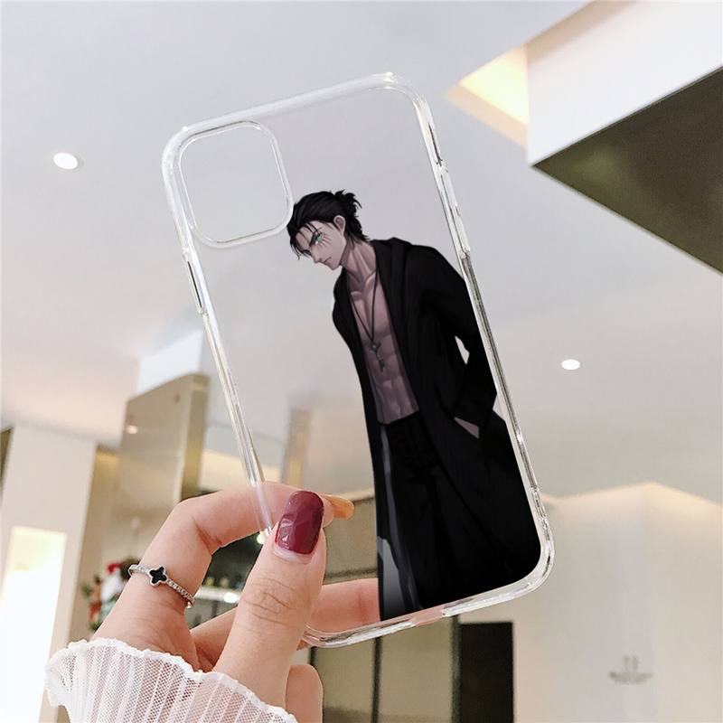 RUICHI Attack On Titan Anime Phone Case For Samsung GalaxyS20 S21 S30 FE Lite Plus A21 A51S Note20 Transparent Shell