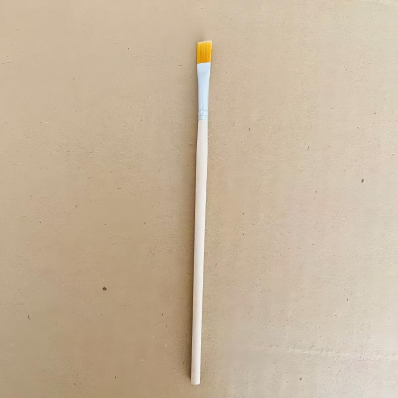 Wind-cut Nylon Flat Head Digital Oil Painting & Children's Painting Brush