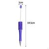 10 Bucăți Pixuri cu Mărgele Set DIY Cadouri pentru Studenți 1.0mm Asortate pentru Meșteșugărit