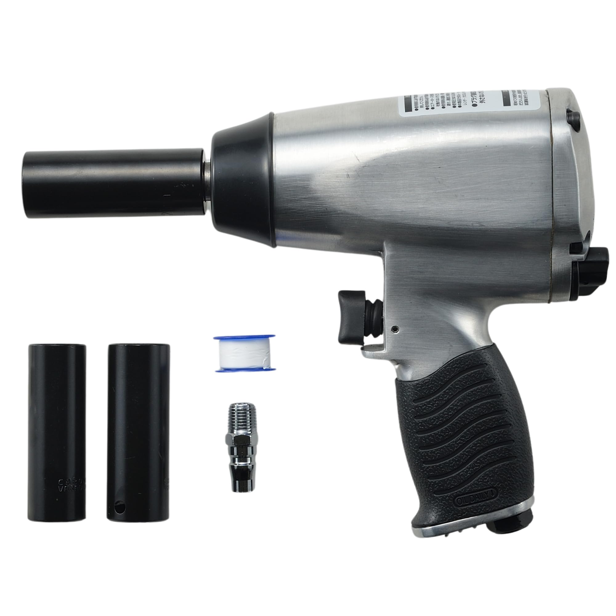 

Takagi НАБОР ПНЕВМАТИЧЕСКИХ УДАРНЫХ ГАЙКОВЕРТОВ EARTH MAN Смена шин для легких автомобилей и обычных легковых автомобилей Функция регулировки крутящего момента для различного технического обслуживания Головка