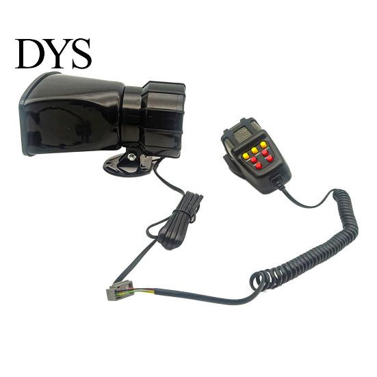 Air Horn 1 Set Car Siren Super Loud Universal 7 Sounds 12V Electric Auto Speaker Emergency Megaphone for Police