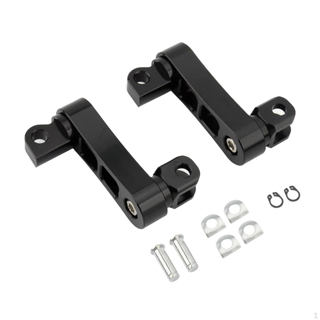 Motorcycle Rear Foot Peg Bracket Set - Easy Installation