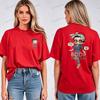 Classic Old School Betty Boop Graphic Tee Adults Soft Cotton Short Sleeve Bohemian Fashion Retro Animation Casual Streetwear