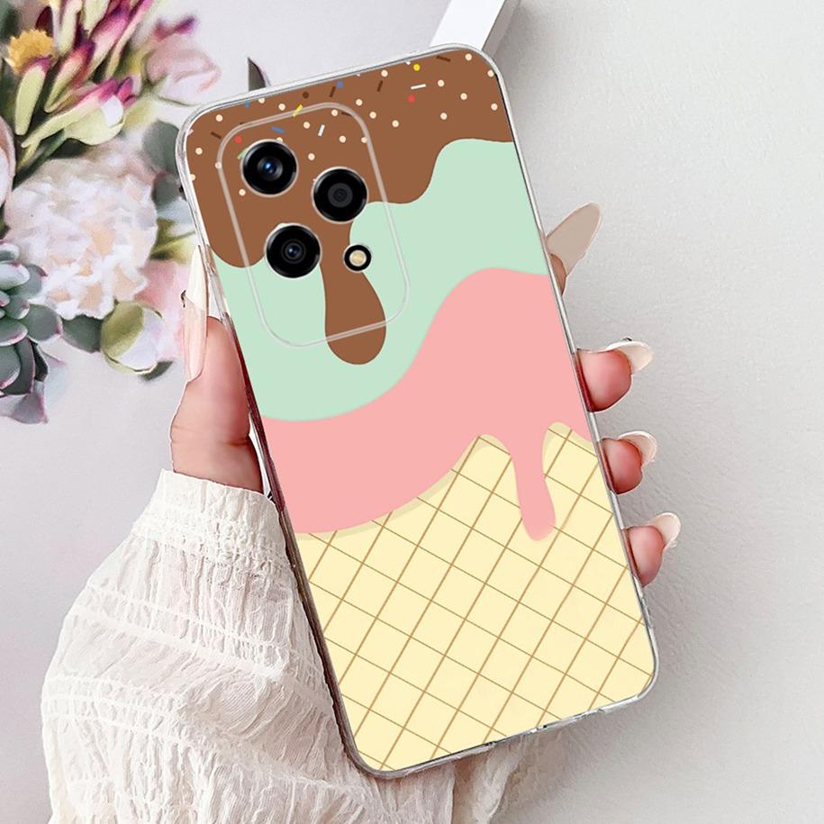 

For Honor 200 Lite Case LLY-NX1 Cover Fashion Butterfly Silicone Protector Phone Case For Honor 200 Pro Honor200 Pro Soft Covers Honor 200 Pro