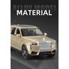 NEW 1/32 Rolls-Royce Cullinan SUV Alloy Car Model Sound and Light Pull Back Children's Toy Collectibles Birthday Gift