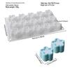 6-Cavity Flower & Heart Silicone Mousse Mold for Chocolate and Cakes