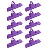 Pack of 10 Food Storage Bag Clip Preserve Snacks with Sturdy ABS Materials Accessory for Home and Dorm Daily Use