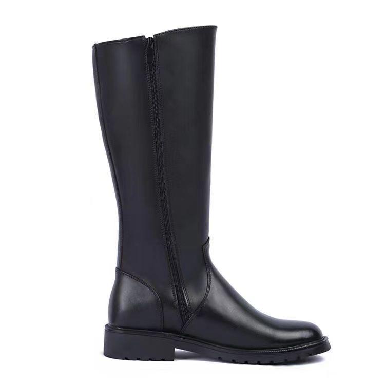 Men's and Women's High Tube Riding Boots for Knight Performances and Honor Guards