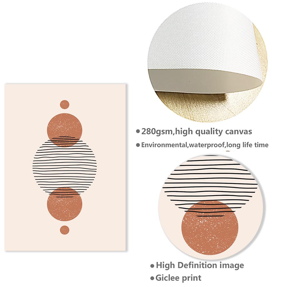 Abstract Posters And Prints Modern Wall Pictures For Living Room Decoration Geometry Painting Line Rainbow Canvas Art Print