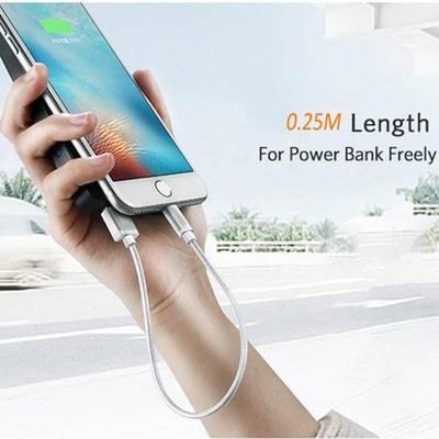Extra Long 10FT Nylon Braided USB Charging Cable for iPhone, Type-C and Micro USB, Durable and Fast Charging