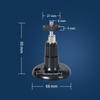 Universal Adjustable Plastic Camera Ceiling/Wall Mount for Hikvision & Dahua Monitors