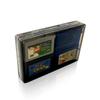 XBERSTAR 4 In 1 Storage Case, Protective Case for Game Boy GBA/SP Game Cartridge Cards (Clear Black)