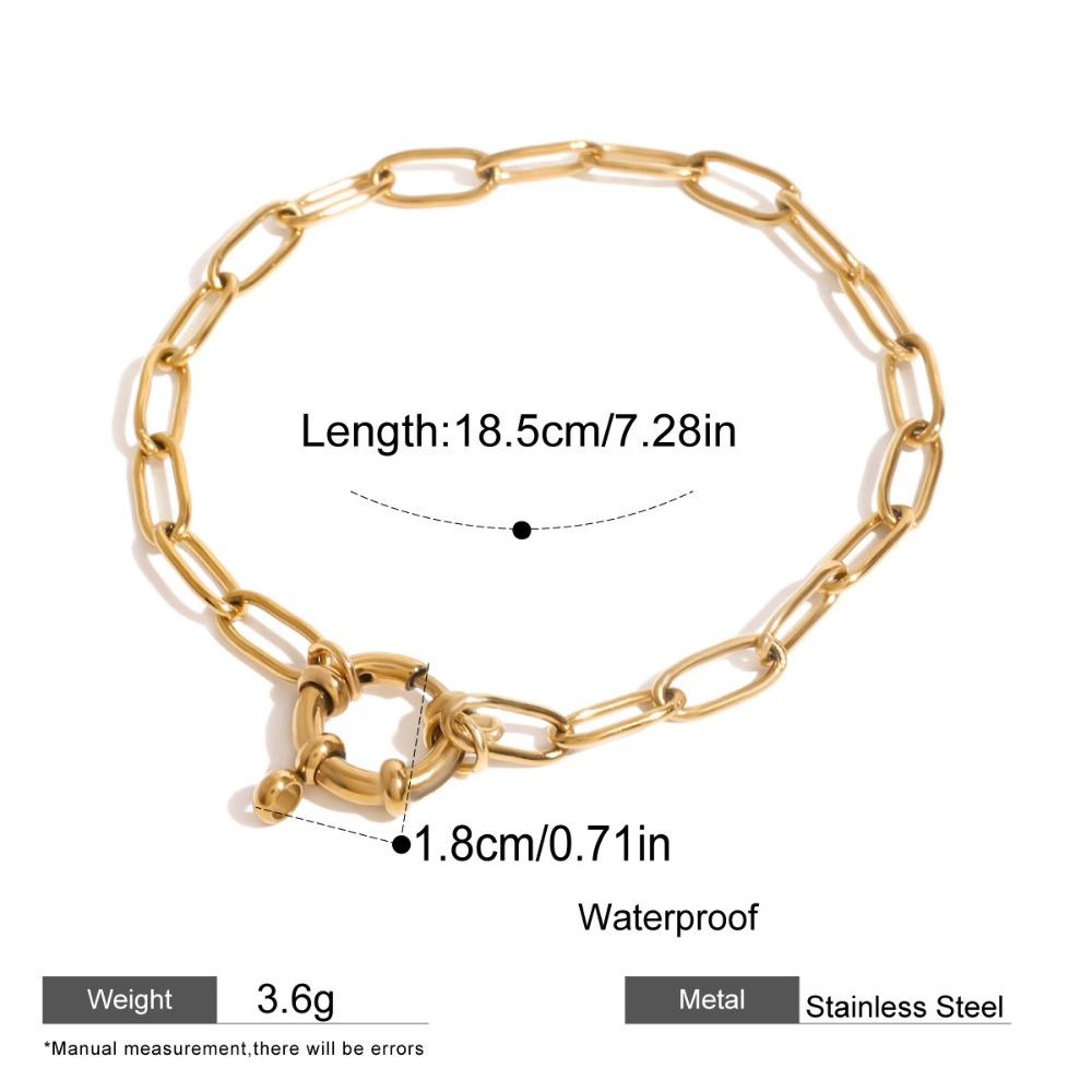 

Colorful Natural Stone Finger Bracelet Jewelry Accessories Waterproof Bangle Stainless Steel Beaded Party Bracelet Summer