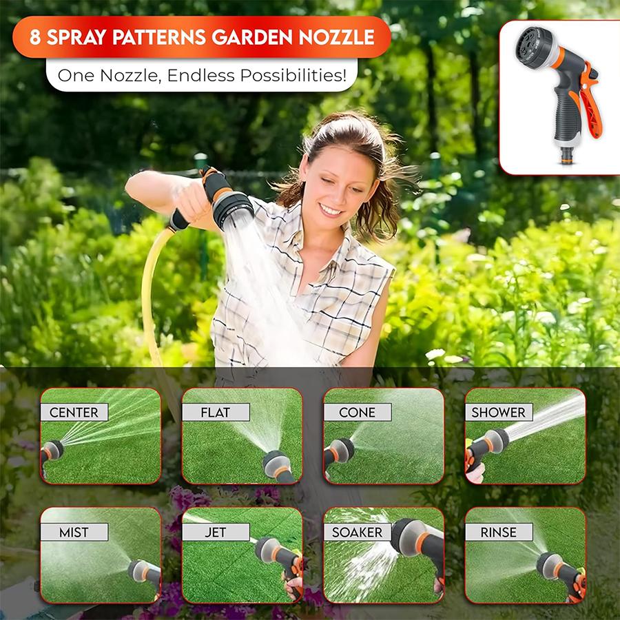 Garden Watering Gun Accessories Car Supplies Water System Shower Hose Gadgets Irrigation and Irrigation Tools Tool Farming Farm