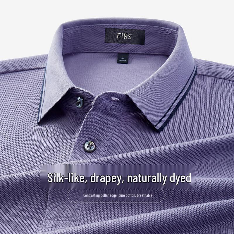 FIRS Men s Mercerized Cotton Long Sleeve Polo Shirt XXL