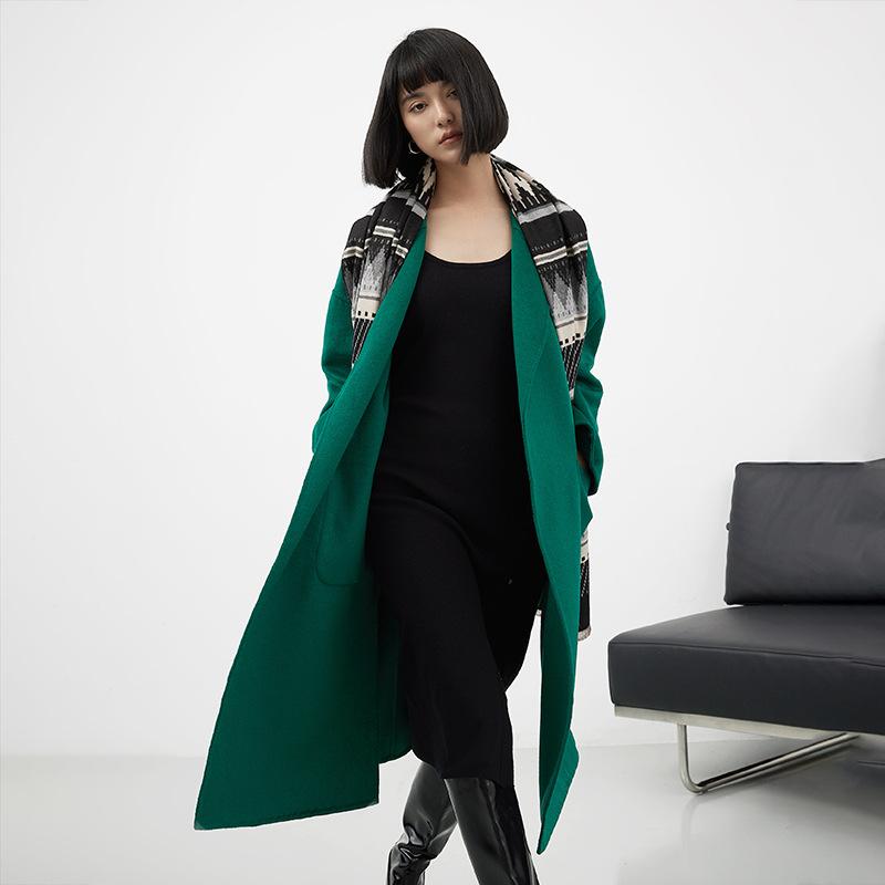 Bohemian Style Imitation Cashmere Retro Scarf Ins Foreign Style Versatile Dual-Purpose Ethnic Style Fashion Scarf Women