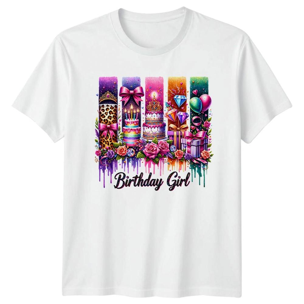 Birthday Girl Occasions Birthday Graphic Tee Unisexs TShirt Unisexs Top S