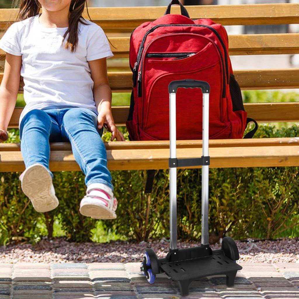 Stair Climber Folding Hand Truck Aluminium Trolley with 6 Wheels for Fishing Shopping