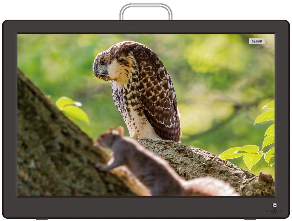 Portable TV Full Seg TV Terrestrial Digital BS CS Tuner Equipped Inch Hanging Stand Mount Car AC DC HDMI Input Car Bag Remote Control Included