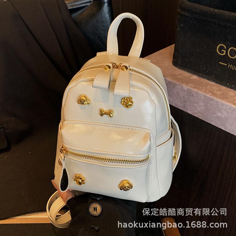 Casual Backpack Women's Fashion Niche Design Korean Version 2025 New Fashion Student Schoolbag Lightweight Travel Backpack