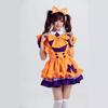 Japanese and Korean female orange maid clothing Cospaly pure maid clothing cute girl anime clothing women's clothing