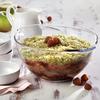 Pyrex Heat-Resistant Glass Bowl with Handle, Oven and Microwave Safe, 2.7L, Round Salad Bowl