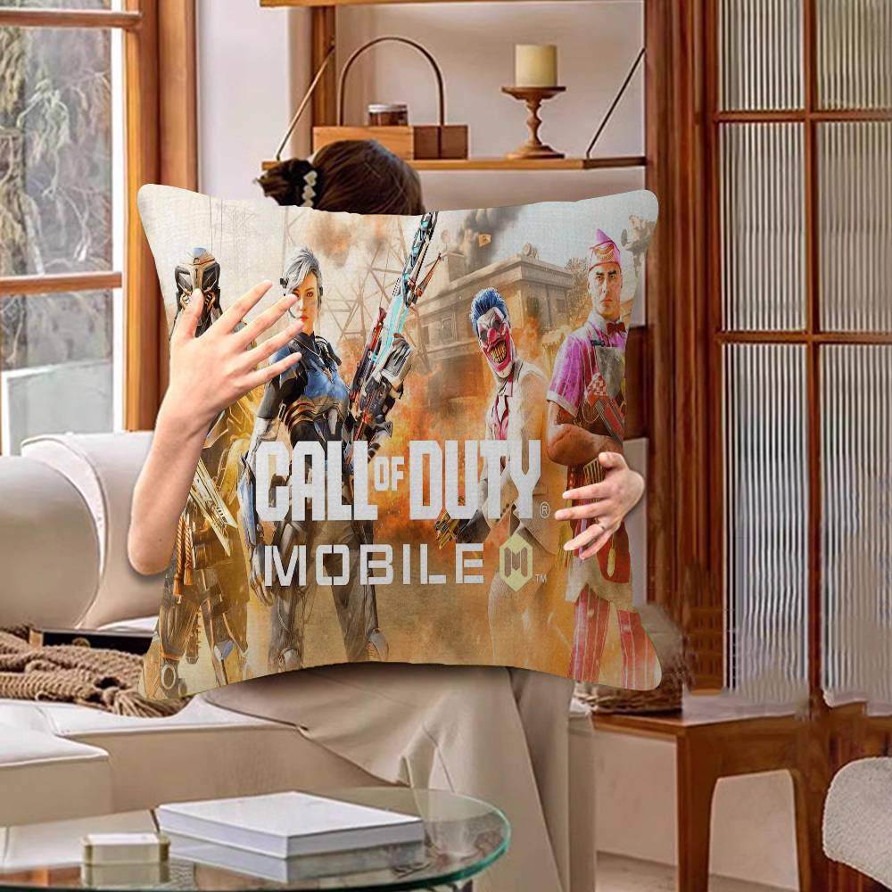 Game C-Call Of D-Duty 45*45cm Cushion Cover Pillow Cover Decor Pillowcase Home Pillowcase For Couch Pillow