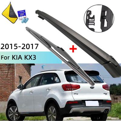 Rear Windshield Wiper Arm & Blade Set Car Windscreen Rear Wiper Blade for KIA KX3 2015--2017