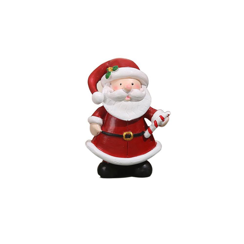 Funny Santa Claus Statue Creative Miniature Sculpture Micro Landscape Santa Claus Figurine  Gift