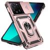 For Xiaomi 13T Case Xiaomi 11T 12T 13T Pro 5G Cover Luxury Shockproof Armor PC + Silicone Slide Camera Protective Phone Cover