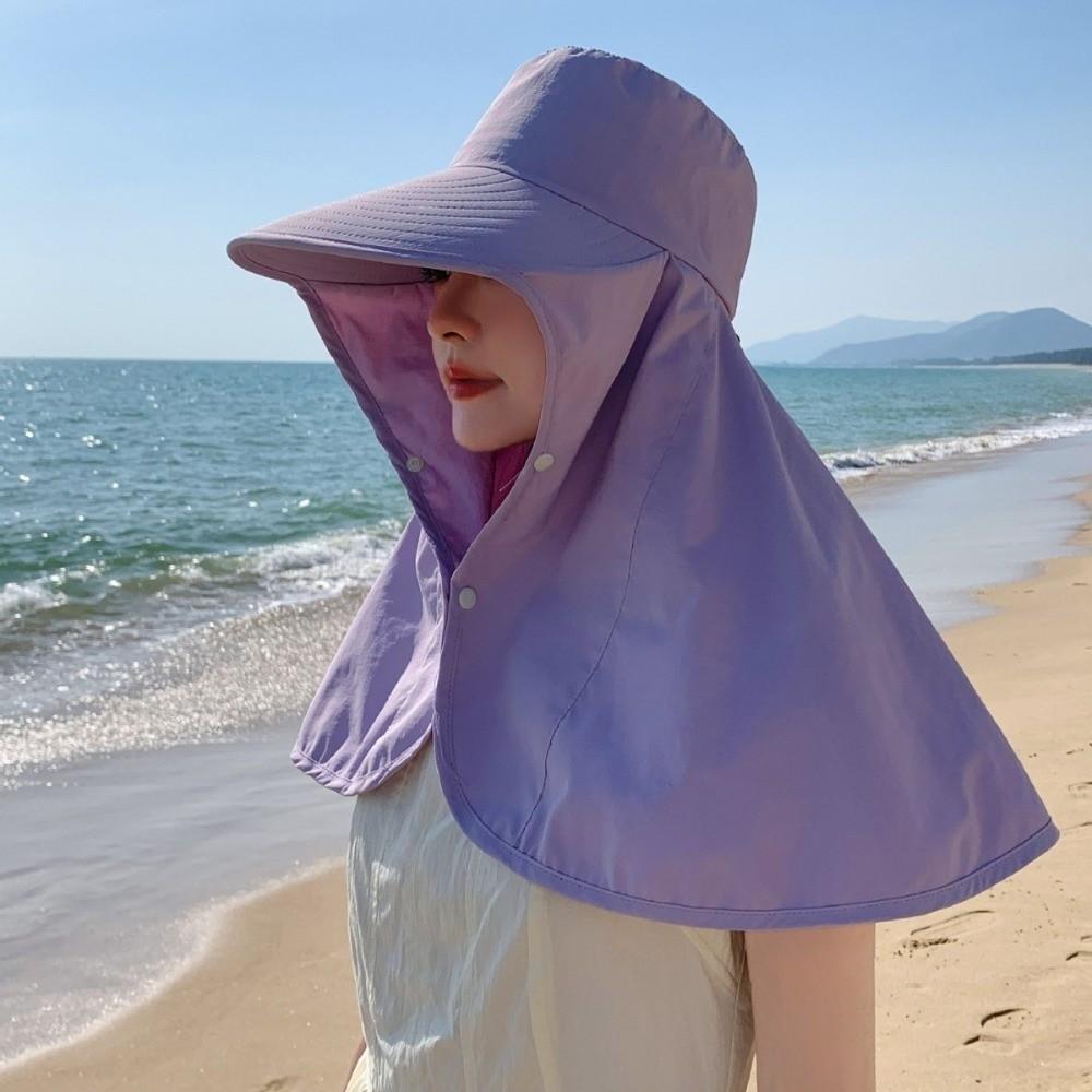 Breathable Mountaineering Cap Wide Brim Hiking Bucket Hat Fashion Shawl Fisherman Hat  Outdoor
