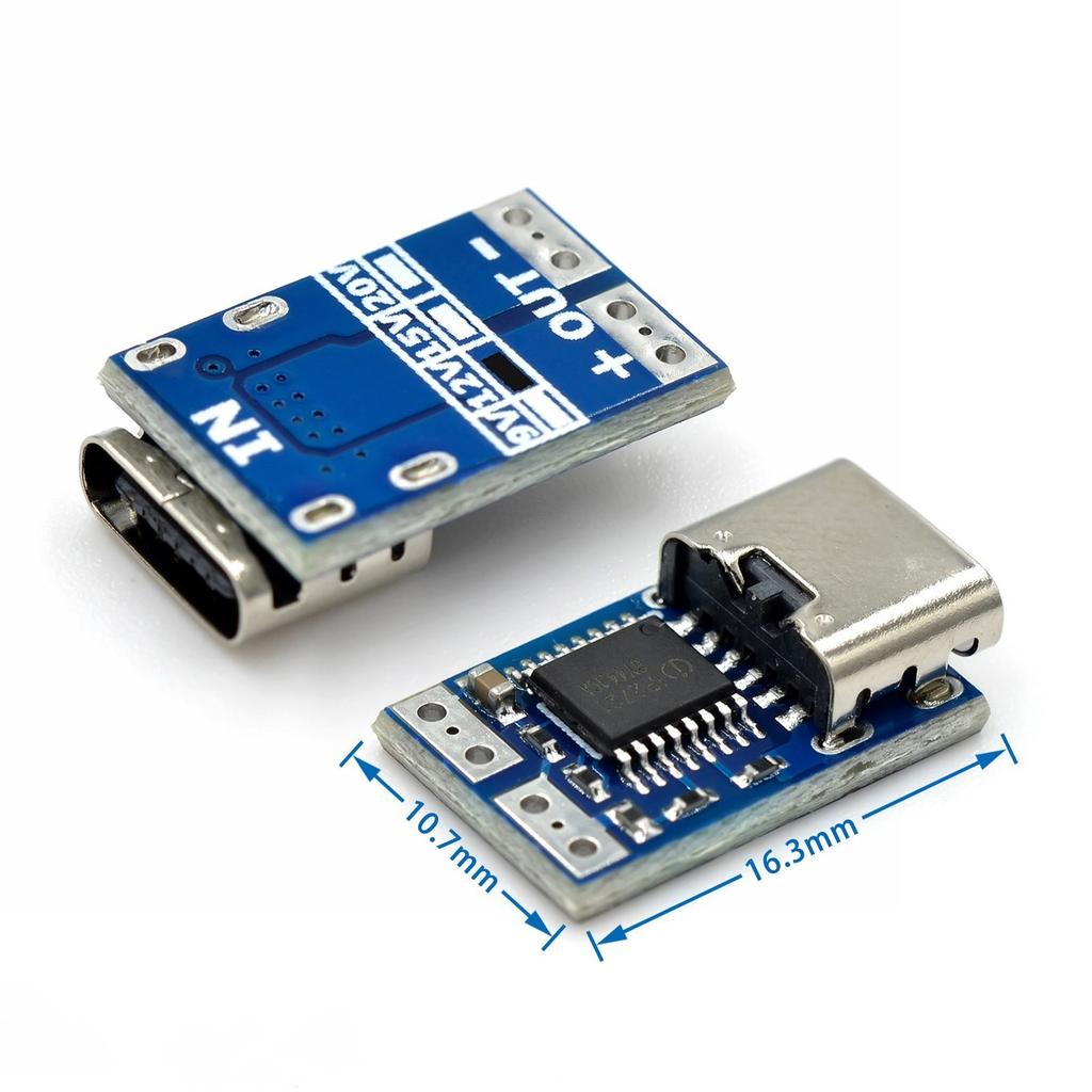 Module leurre PD Type-C PD23.0 vers câble d'extension trigger DC DC chargeur QC4 9V 12V 15V 20V PDC004-PD